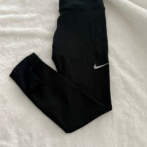 Nike Black Track Pants Tapered Fit Joggers